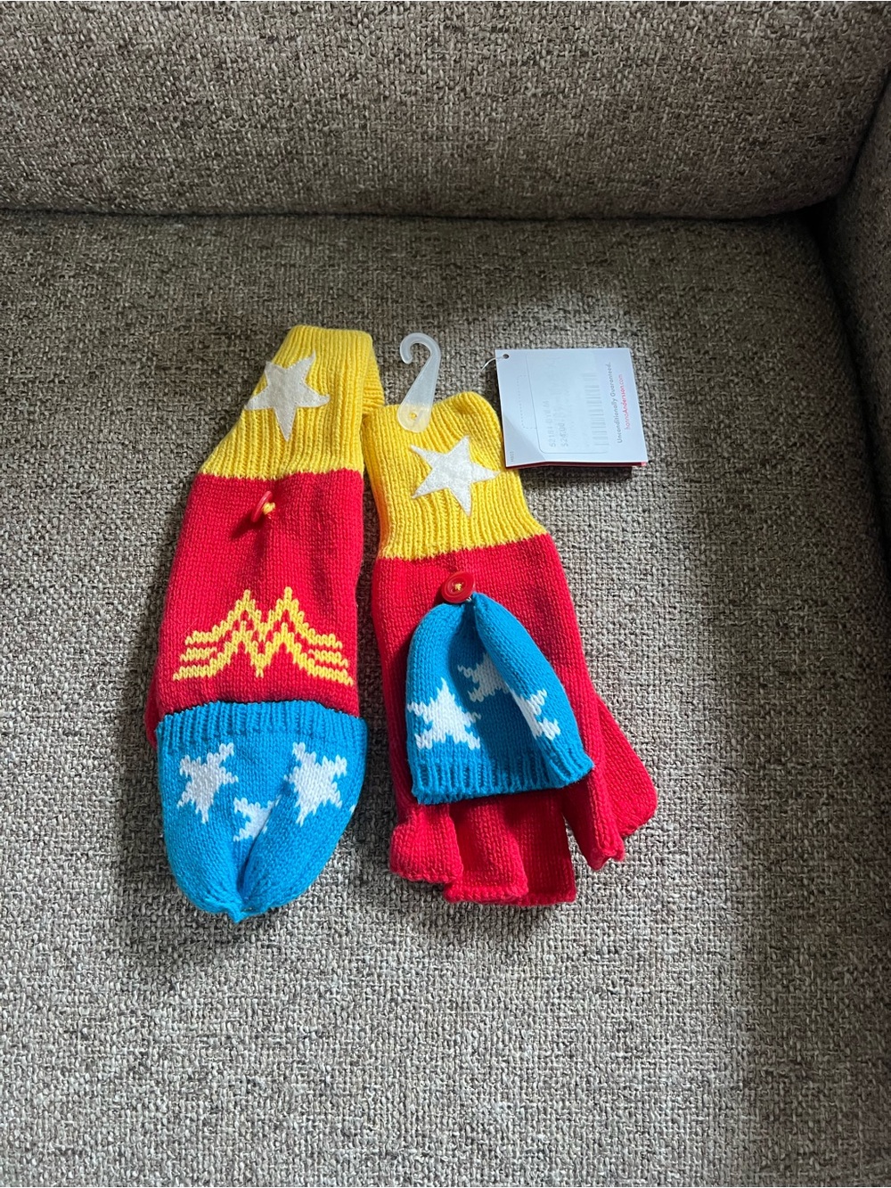 Hanna Andersson Wonder Women Convertible Mittens
